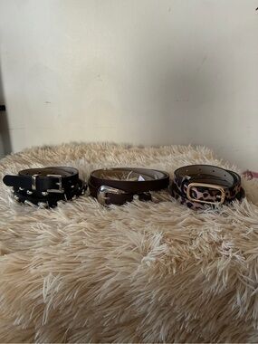 Plus Size Belts (3).  Size 3X.